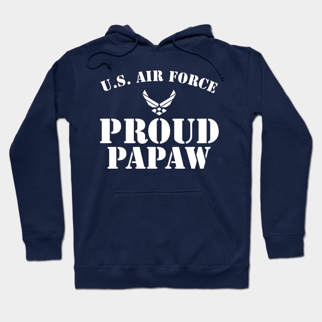 Best Gift for Army - Proud U.S. Air Force Papaw Hoodie by chienthanit